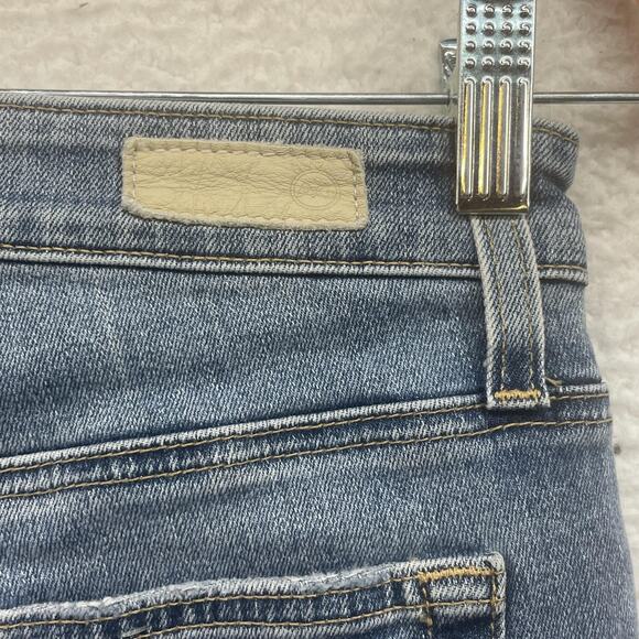 AG Adriano Goldschmied Jeans Womens 24 Farrah Skinny Ankle High Rise Raw Hem - Picture 9 of 13